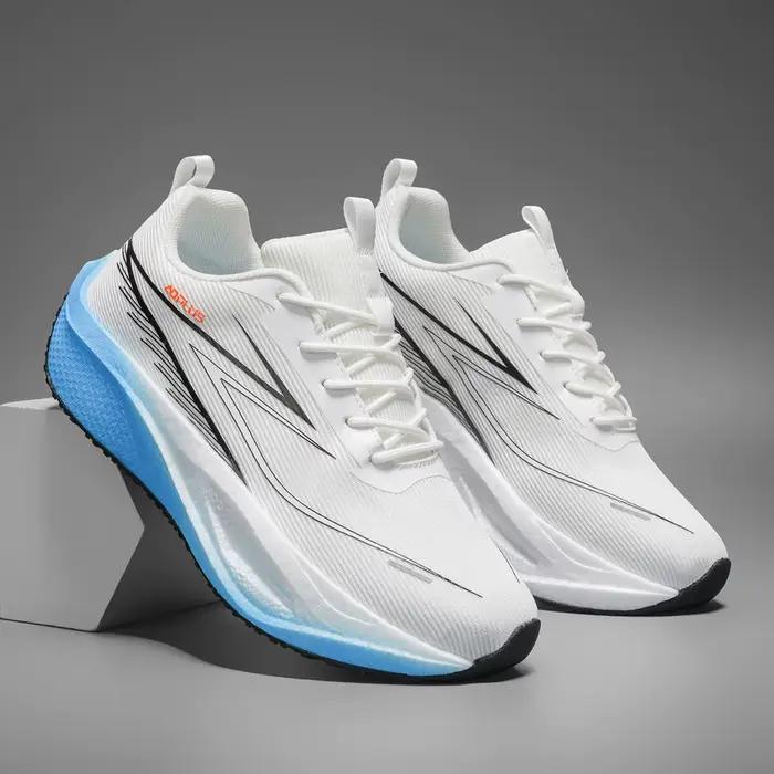 Chaussures de course légères pour hommes Marathon avec plaque en carbone