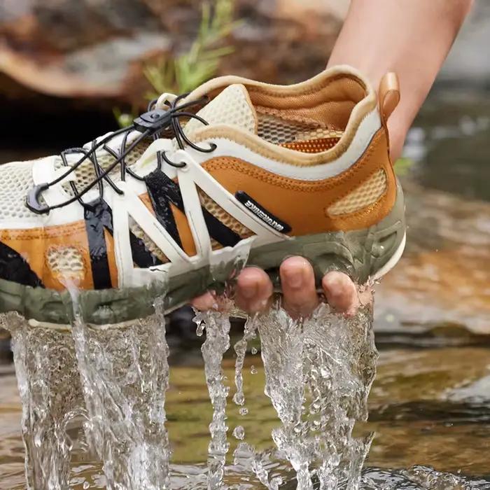 Natureifa-Chaussures de randonnée respirantes à séchage rapide pour hommes