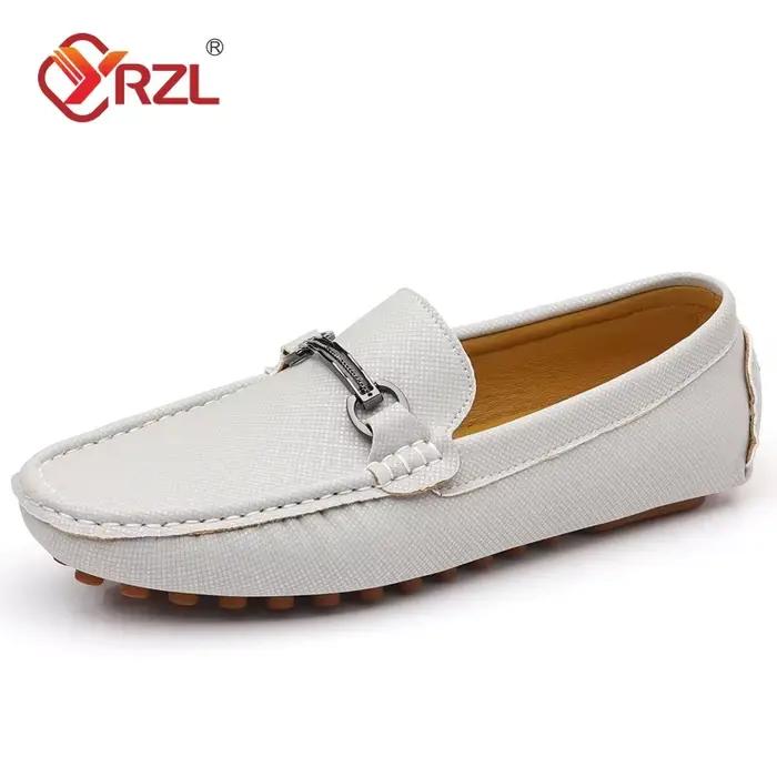 Mocassins en cuir PU pour hommes