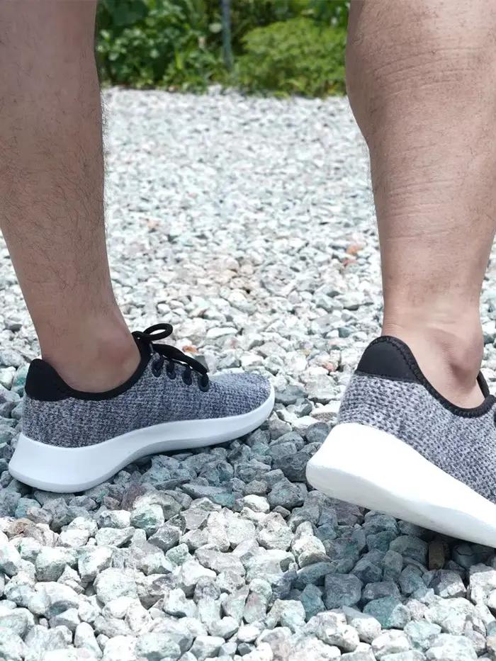 Chaussures de plein air en laine mérinos pour hommes