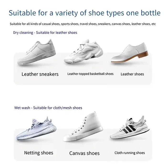 Nettoyant rapide pour chaussures