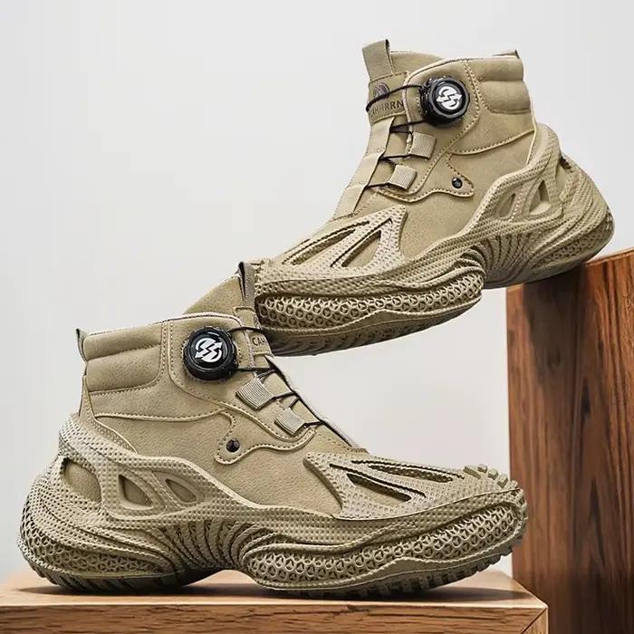 Chaussures de sport décontractées montantes pour hommes