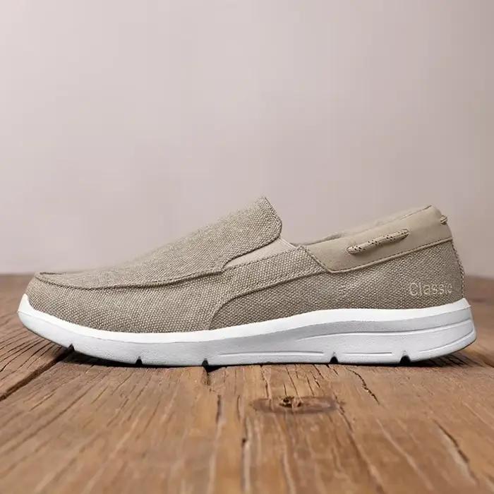 Mocassins pour hommes chaussures automne nouveaux hommes chaussures en toile chaussures de loisirs classiques baskets respirantes confortables pour hommes mocassins