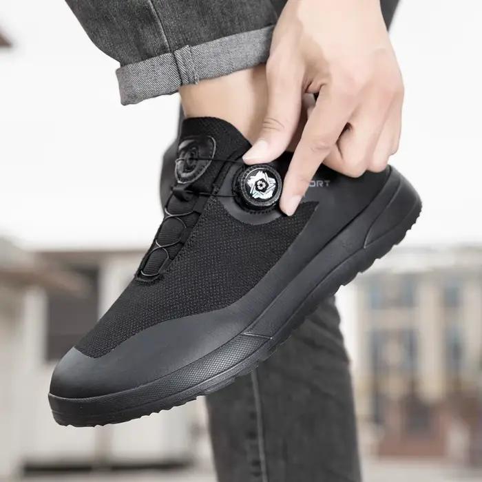 Baskets hommes WIENJEE larges pieds nus chaussures décontractées respirantes minimalistes pour sport et quotidien