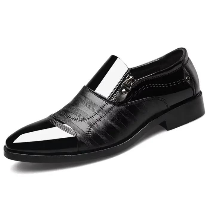 Chaussures Oxford en cuir respirantes pour hommes élégantes pour bureau et occasions spéciales comme mariage et cérémonies formelles