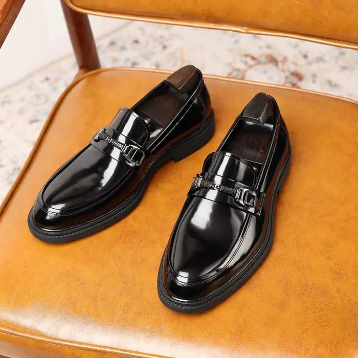 Cuir haut de gamme chaussures décontractées d'affaires homme