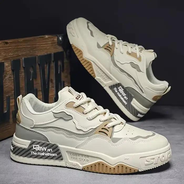 Chaussures de skate basses à la mode pour hommes