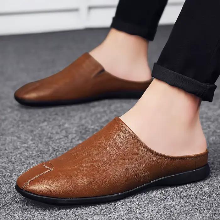 Mocassins en Cuir group pour Homme