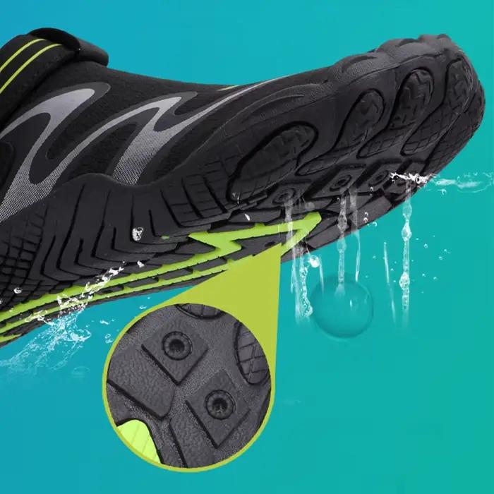 Chaussures d'eau de natation pour hommes et femmes, nu-pieds, plage, plongée en amont, surf, pataugeoire, randonnée, baskets, fitness, yoga, bateau, sandale