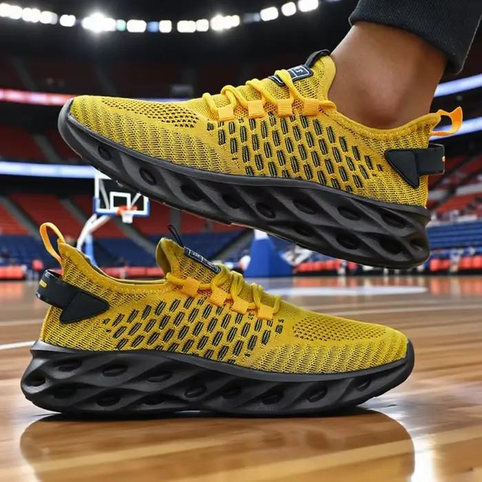 Baskets de basket-ball athlétiques pour hommes
