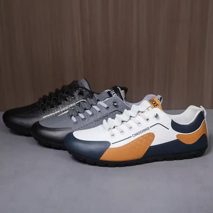 Chaussures décontractées pour hommes Printemps 2025 – Tendance et confortables en cuir