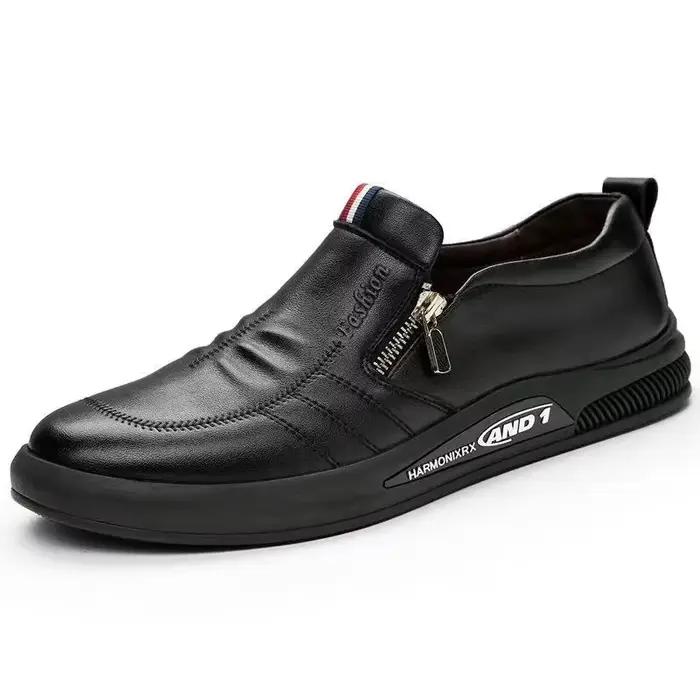 Chaussures en cuir décontractées pour hommes