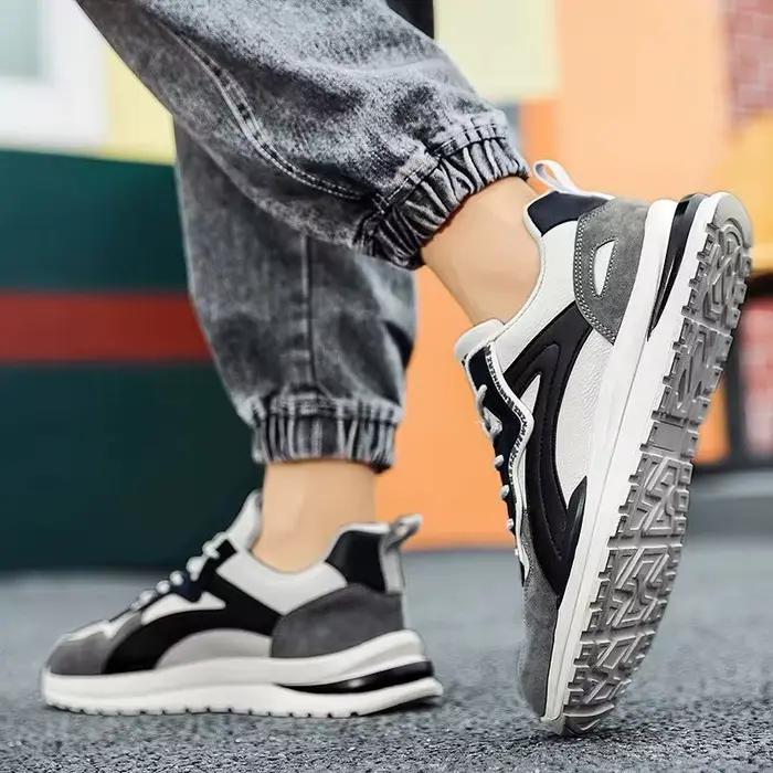 Chaussures de sport basses à lacets pour hommes