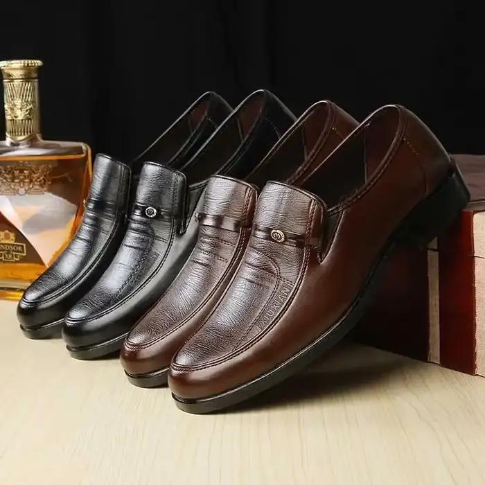 Mocassins décontractés pour hommes bout rond