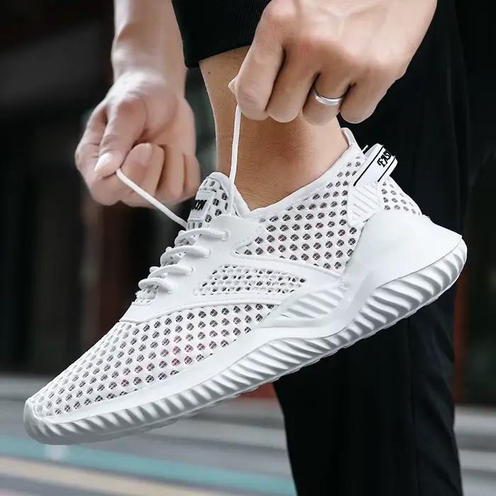Nouvelles chaussures blanches hommes