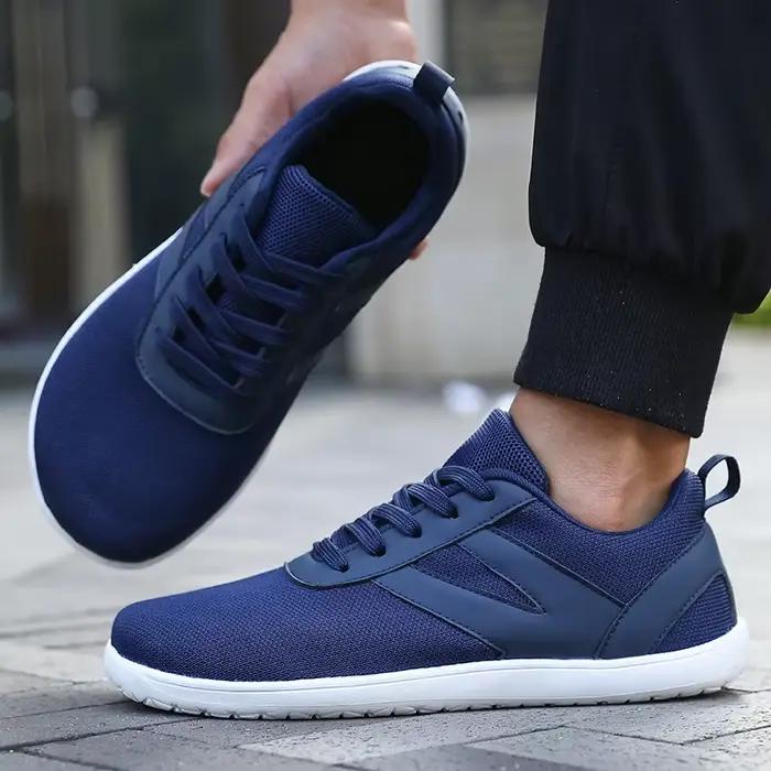 Chaussures pieds nus à bout large pour hommes et femmes