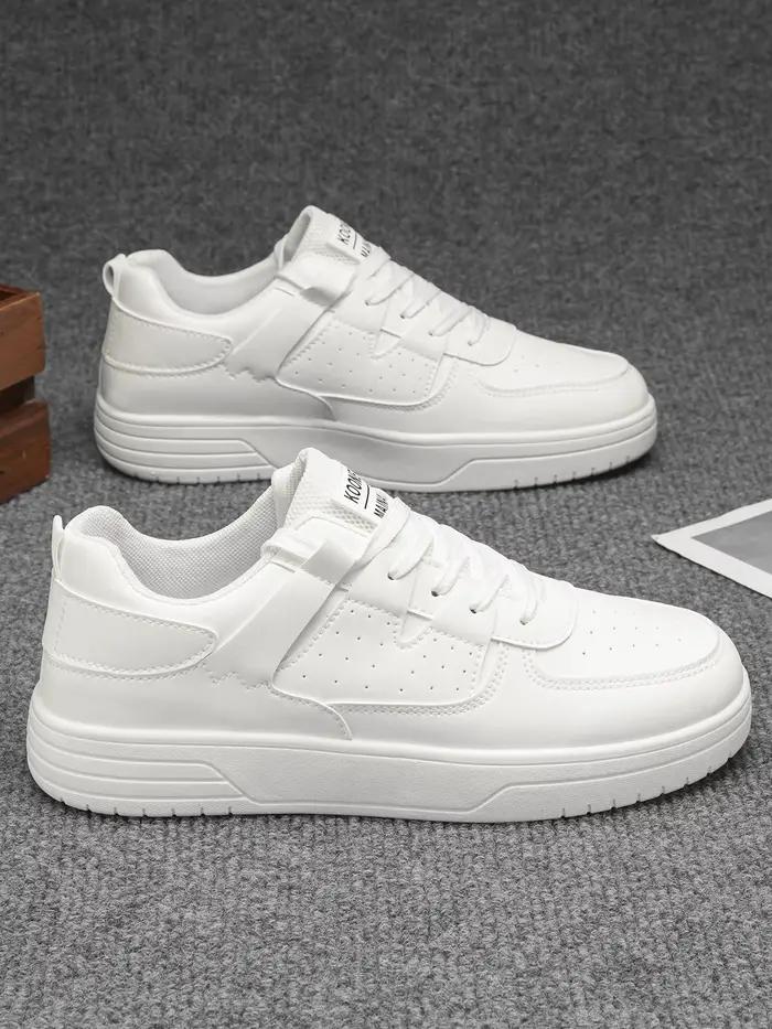 Chaussures de sport tendance pour hommes basse à lacets style scolaire et streetwear idéales pour le skate et la vie quotidienne occasions spéciales