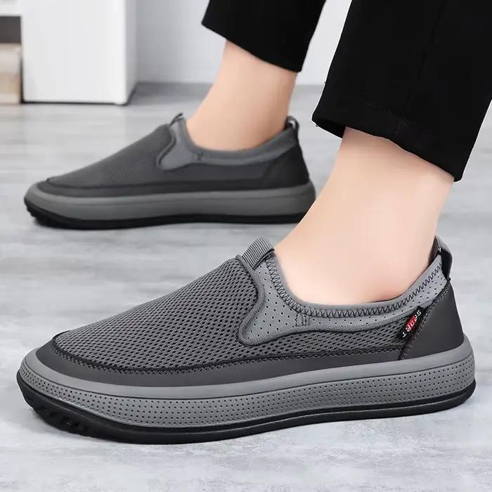 Chaussures en maille pour hommes