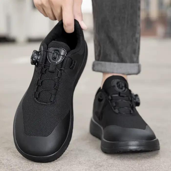 Baskets hommes WIENJEE larges pieds nus chaussures décontractées respirantes minimalistes pour sport et quotidien