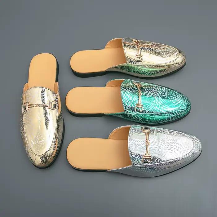 Mocassins décontractés pour homme en cuir fendu, mocassins sociaux respirants et imperméables, idéaux pour printemps automne, occassions décontractées