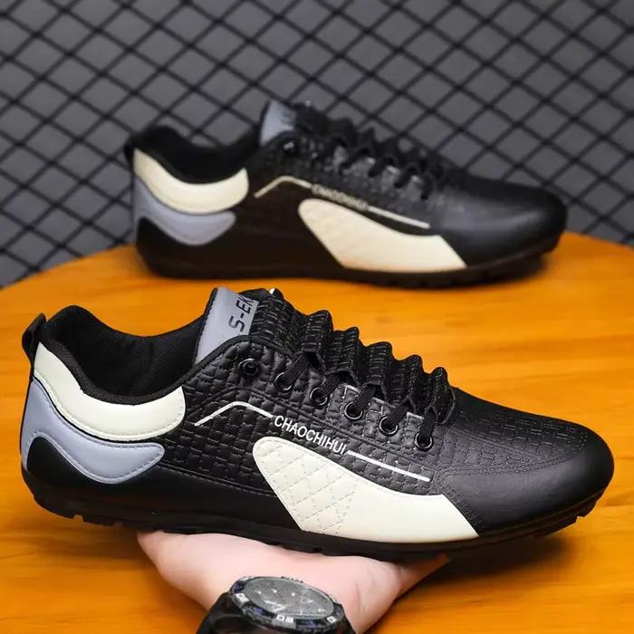Chaussures décontractées pour hommes Printemps 2025 – Tendance et confortables en cuir