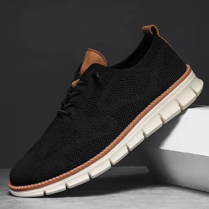 Hommes chaussures décontractées brise élégant Oxfords mode formelle affaires urbaines respirant