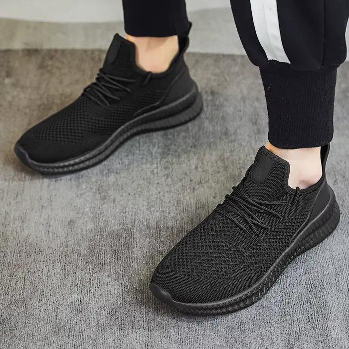 Chaussures de plein air légères et confortables pour homme baskets d'entraînement tennis respirantes et décontractées haute qualité pointure ajustée pour homme été 2024