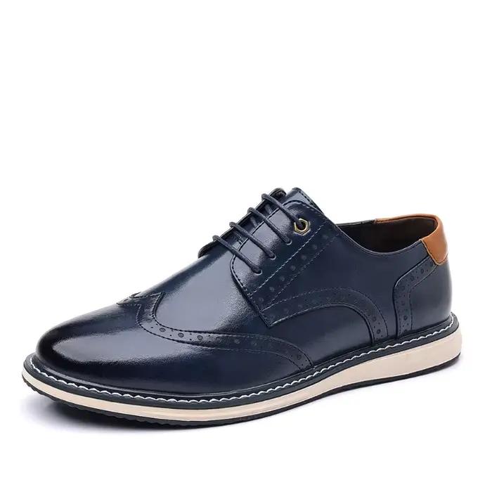 Chaussures formelles LEOSOXS homme en cuir unité centrale pour occasions spéciales et usage quotidien