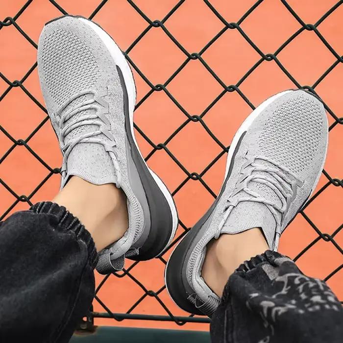 Chaussures de sport Mijia décontractées pour hommes, sneakers respirantes et antidérapantes, collection printemps-automne, couleurs mélangées, confort maximal pour les longues journées