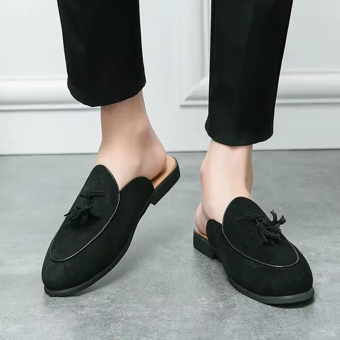 Demi-pantoufles pour hommes