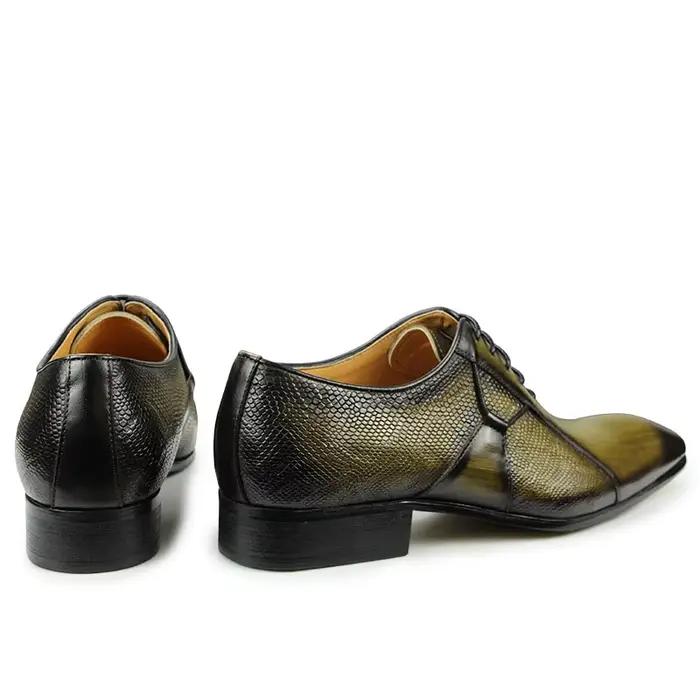 Chaussures en cuir Oxfords pour hommes