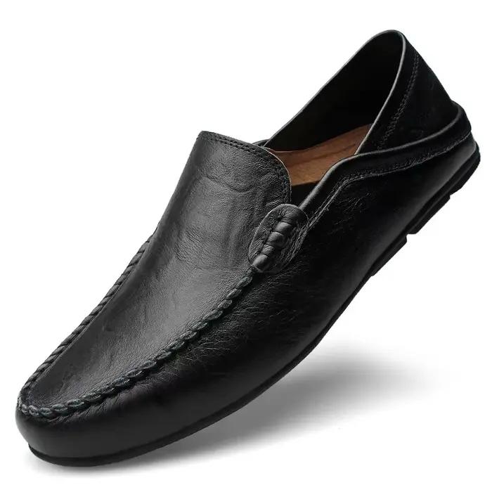 Mocassins en Cuir group pour Homme