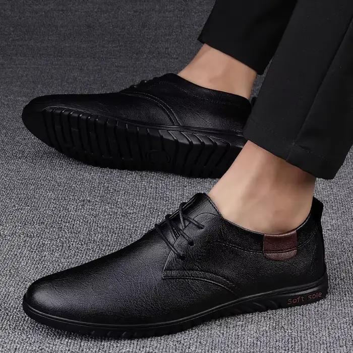Chaussures Oxford à semelles souples pour hommes