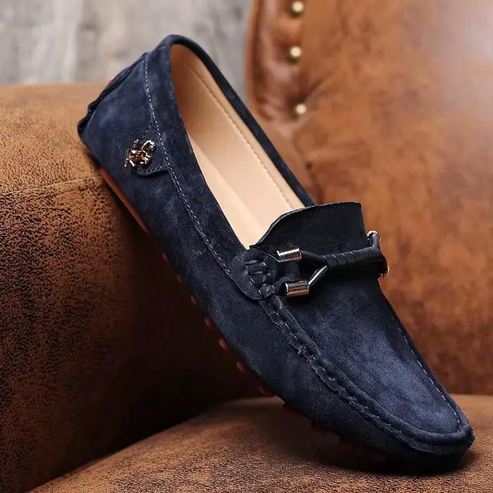 MAEDEF chaussures hommes taille 37-48 luxe homme mocassins doux vente chaude