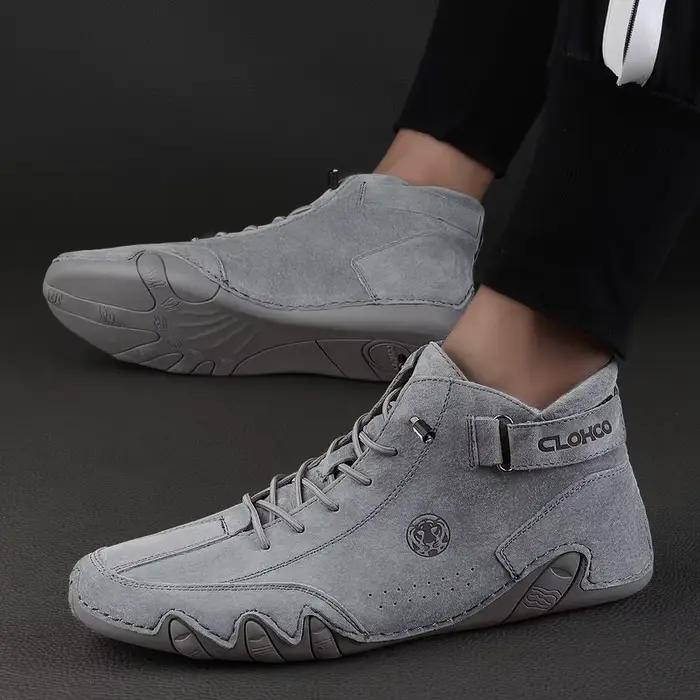 Chaussures en cuir véritable pour hommes
