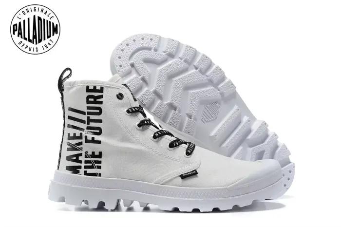 2026 Original PALLADIUM Chaussures montantes classiques en toile pour Hommes et Femmes