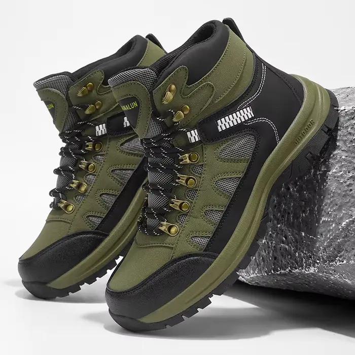 Sneakers décontractées homme kaki vert armée noir étanches non étanches pour running et ville occasions spéciales