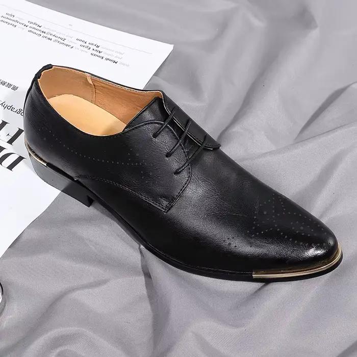 2020New hommes chaussures habillées mode Oxford