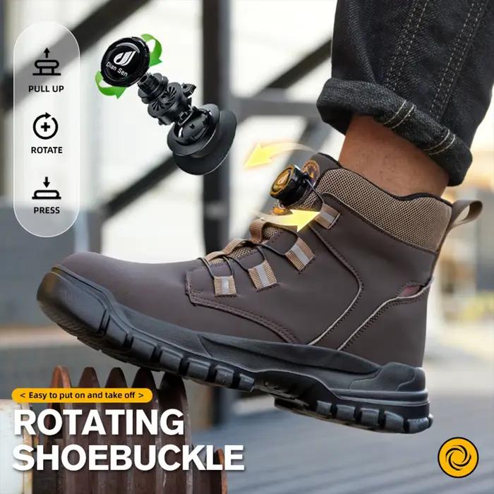 Bottes de sécurité imperméables pour hommes