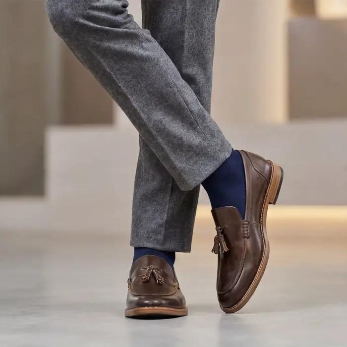 Style américain homme chaussures décontractées confortable mode luxe mocassins hommes
