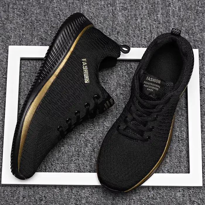 Chaussures de course pour homme 2025 légères et respirantes polyester pour performances stables et flexibles