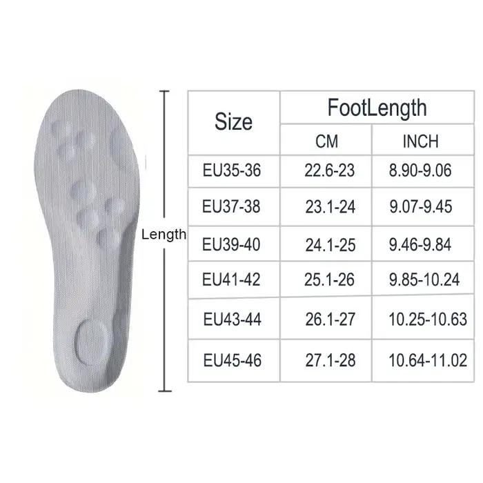 Semelles intérieures de Sport en Latex à haute élasticité, 1 paire/2 paires/4 paires, coussinets de chaussures souples, Support de voûte plantaire, semelles orthopédiques, semelle intérieure déodorant