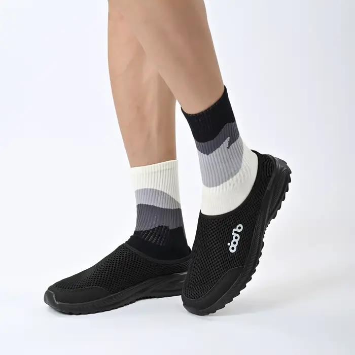 Oiaano 36-47 homme sandales sans lacet baskets décontractées femmes noir pantoufles été dos ouvert respirant en plein air marche chaussures de pêche