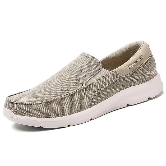 Mocassins pour hommes chaussures automne nouveaux hommes chaussures en toile chaussures de loisirs classiques baskets respirantes confortables pour hommes mocassins