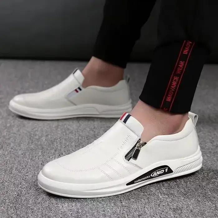 Chaussures en cuir décontractées pour hommes