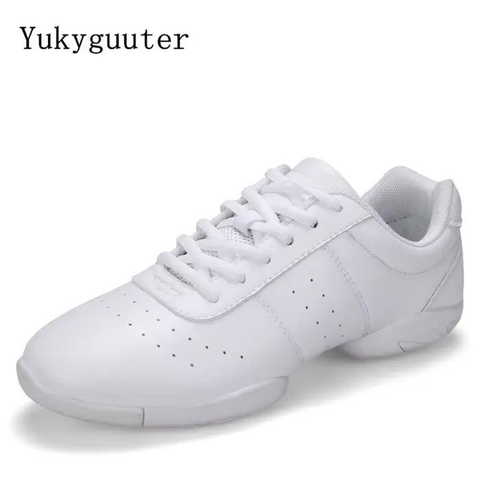 Chaussures de danse femme hommes dames moderne semelle souple Jazz baskets aérobic respirant léger