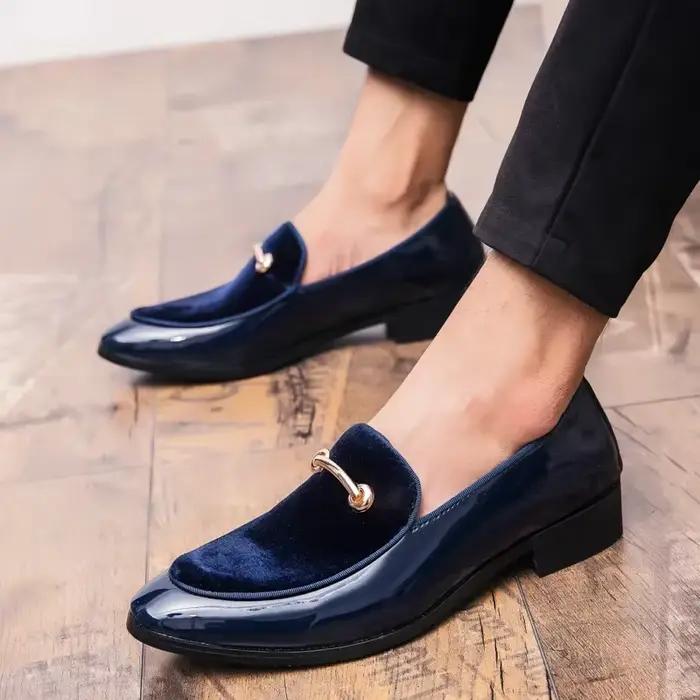 HombreMen chaussure sociale automne luxe hommes robe en cuir