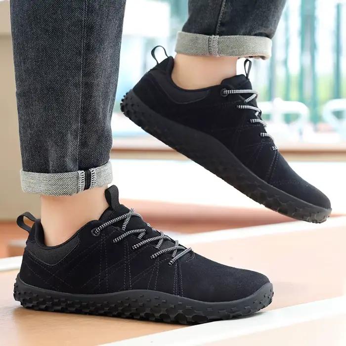 Chaussures de randonnée pour hommes, pieds nus, bout large, minimaliste, marche, escalade, confortables, respirantes, semelles zéro, espadrilles décontractées