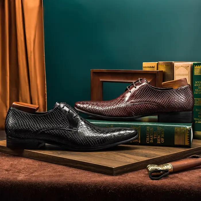 Hanmce – chaussures habillées pour hommes
