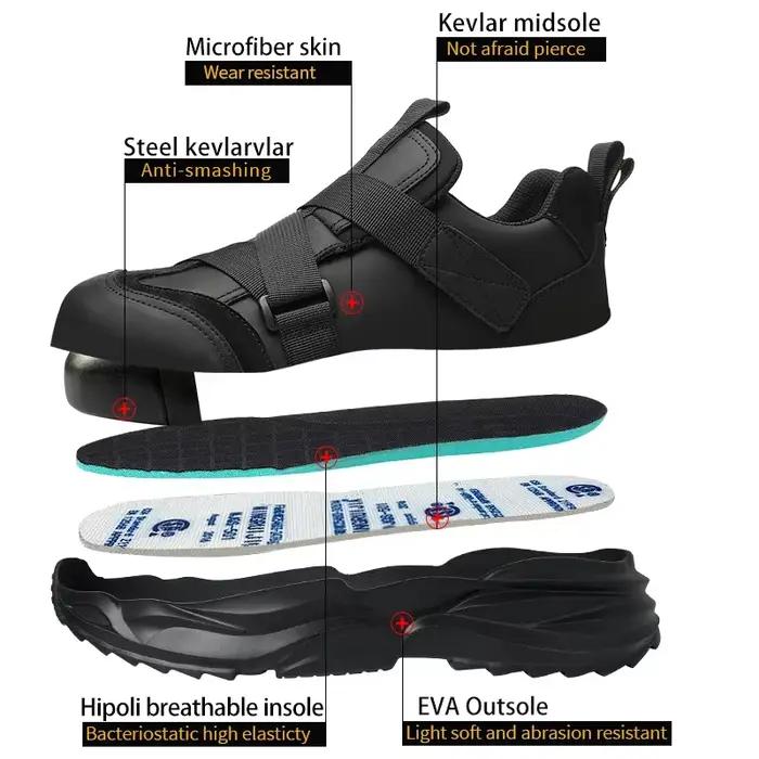 Chaussures de sécurité légères pour hommes
